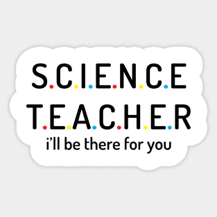 science teacher T-shirt Sticker